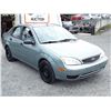 Image 3 : A4 --  2005 FORD FOCUS ZX4 S , Green , 216381  KM's