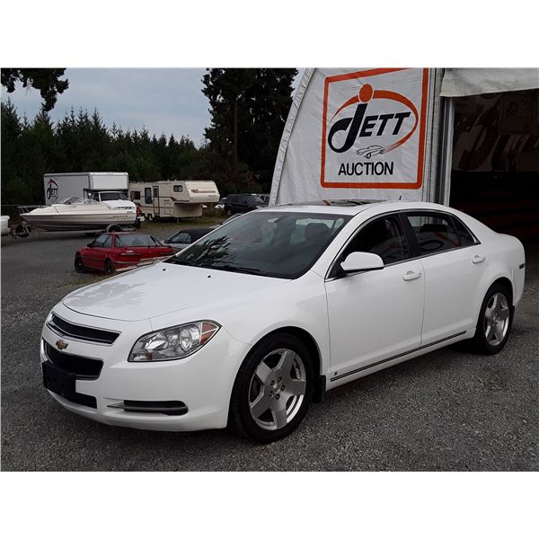 B5 --  2009 CHEVROLET MALIBU 2LT , White , 170696  KM's