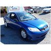 Image 3 : C4 --  2004 HONDA CIVIC LX  , Blue , 216649  KM's
