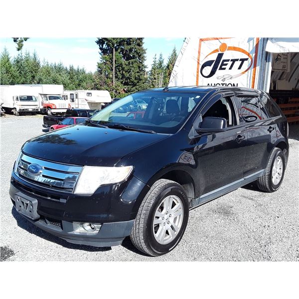 D5 --  2008 FORD EDGE SEL , Black , 221889  KM's