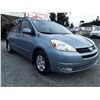 Image 3 : D6 --  2004 TOYOTA SIENNA CE , Blue , 207832  KM's