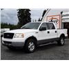 Image 1 : G6 --  2005 FORD F150 CREW CAB 4X4 , White , UNKNOWN  KM's