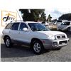 Image 3 : G1 --  2004 HYUNDAI SANTA FE  , White , 148315  KM's