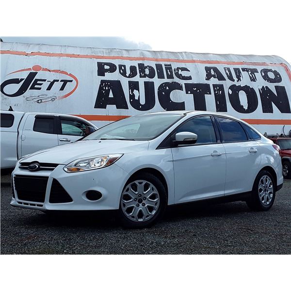 C6C --  2014 FORD FOCUS SE , White , 171627  KM's