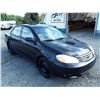 Image 3 : A12 --  2004 TOYOTA COROLLA CE , Black , 299,999 TMU  KM's