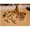 Image 1 : 436 --  Lot of Brass Figurines and more
