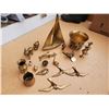 Image 2 : 436 --  Lot of Brass Figurines and more