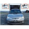 Image 2 : A12B --  2002 HONDA CIVIC LX  , Gold , 227900  KM's  "NO RESERVE"