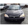 Image 2 : H4 --  2002 HONDA CIVIC LX  , Black , 324280  KM's