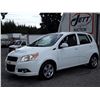Image 1 : K3 --  2010 CHEVROLET AVEO LT , White , 100,367 TMU  KM's