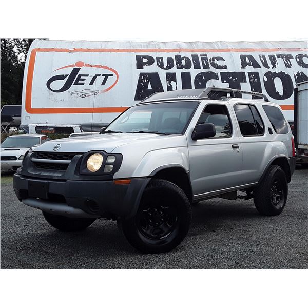 K2 --  2004 NISSAN XTERRA XE 4X4 , Grey , 264671  KM's