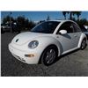 Image 1 : F4 --  2001 VOLKSWAGEN NEW BEETLE GLS , White , 119789  KM's
