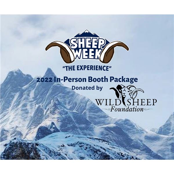 2022 In-Person Exhibitor Booth Donation - Sheep Show