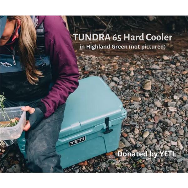 Tundra 65 hard cooler (Highlands Olive)