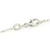 Image 7 : 14k White Gold 0.40 ctw Round Brilliant Diamond Open Heart Pendant 18" Bead Chai