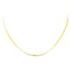 Image 1 : Twenty Inch Herringbone Chain - 14KT Yellow Gold