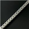 Image 7 : 18kt White Gold 3.48 ctw Diamond Line Tennis Bracelet