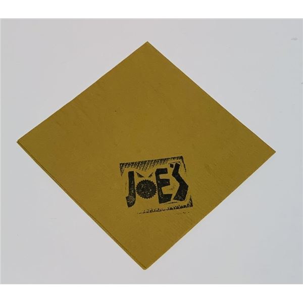 Battlestar Galactica (2004–2009) - Joe’s Bar Napkin from Onboard the Galactica