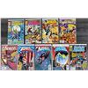 Image 1 : 509 --  Lot of 9 Vintage Marvel Comics - Various, Inc Sledge Hammer, Avengers & US Agent