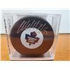 Image 1 : 516 --  Wendel Clark  Official NHL Authentic Signed Puck  With COA