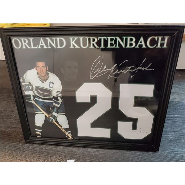 520 --  Orland Kurtenbach Signed Picture With Photograph and COA 10.5" x 8.5"