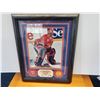 Image 1 : 521 --  Patrick Roy Framed Ltd Edition Photo W/ 24KT Gold Overlay Medallion + Team Collector Pin W/
