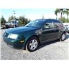 Image 1 : D2 --  2001 VOLKSWAGEN JETTA GLS TDI , Green , 319, 140  KM's