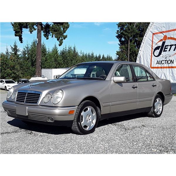A12B --  1999 MERCEDES E430 , Gold , 225858  KM's