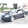 Image 1 : H4 --  2002 HONDA CIVIC LX  , Black , 324280  KM's