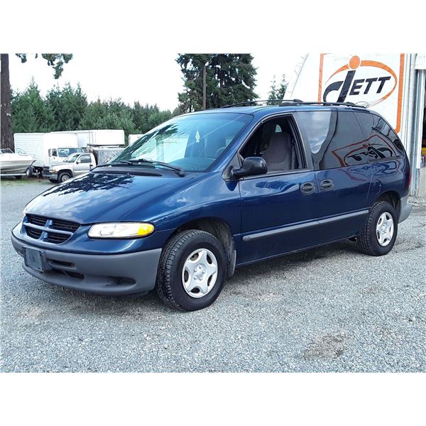 A3 --  2000 DODGE CARAVAN , Blue , 248375  KM's