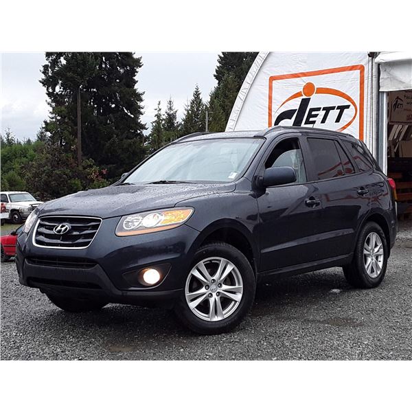D3 --  2011 HYUNDAI SANTA FE GLS AWD , Blue , 263671  KM's