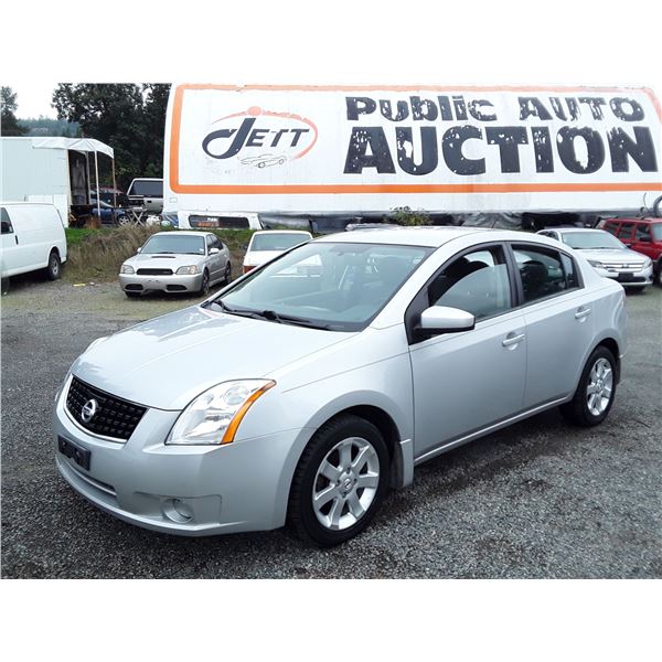 E5 --  2009 NISSAN SENTRA , Silver , 174488  KM's
