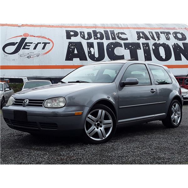A2 --  2003 VW GOLF GTI , Grey , 193450 MILES  KM's