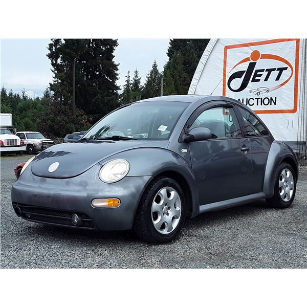 C1 --  2003 VW BEETLE GLS , Grey , 237875  KM's