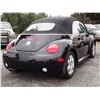 Image 8 : C6 --  2003 VW BEETLE GLS  CONVERTIBLE , Black , 112308  KM's