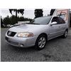 Image 1 : I3 --  2005 NISSAN SENTRA , Grey , 191883  KM's