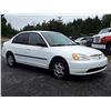 Image 3 : A11 --  2002 HONDA CIVIC DX  , White , 360968 TMU  KM's