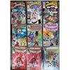 Image 1 : 541 Lot of 9 Various Vintage Marvel Star Comics - Madballs + Peter Parker The Spectacular Spider-Ham