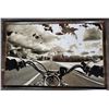 Image 1 : 546 --  Large Vintage Looking Metal Sign - Motorcycle - Apx 24"