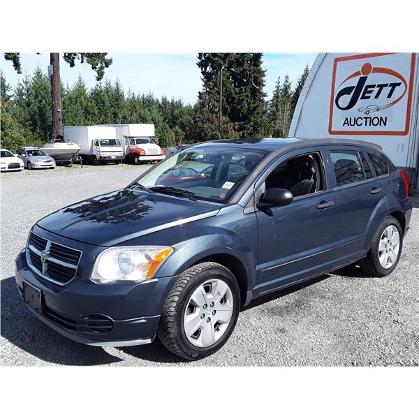 A8 --  2007 DODGE CALIBER SXT , Grey , 307591  KM's