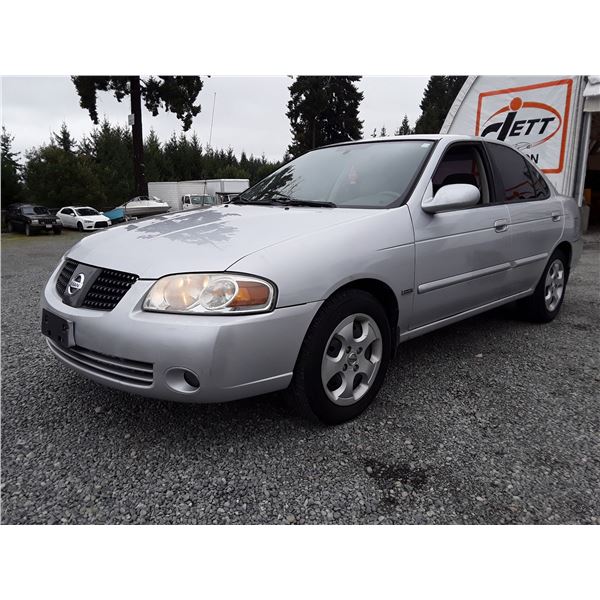 B4 --  2005 NISSAN SENTRA , Grey , 191883  KM's