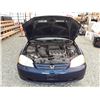 Image 17 : C6 --  2002 HONDA CIVIC  , Blue , 249360  KM's