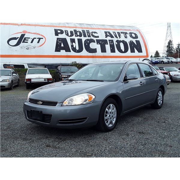 H6 --  2007 CHEVROLET IMPALA LS , Grey , 204301  KM's