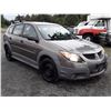 Image 3 : A4 --  2004 PONTIAC VIBE , Grey , 283592  KM's