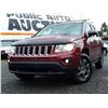 Image 2 : D2 --  2013 JEEP COMPASS NORTH EDITION 4X , Red , 146550  KM's