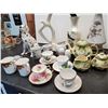 Image 3 : Lot of Coffee & tea cups (Inc Old Country Rose) & Ceramic display Items