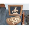 Image 2 : Boomerang, Bellows, & Carved wall hangings
