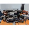 Image 1 : Lot of vintage cameras, video camera in case & zoom lenses