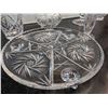 Image 5 : Lot of Cryslatal Pinwheel Vases Candy Dishes & More