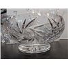 Image 6 : Lot of Cryslatal Pinwheel Vases Candy Dishes & More